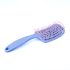 Professional Labyrinth Hair Brush Purple - Flexible Detangling Brush with Unique Vent Design for Smooth Styling and All Hair Types