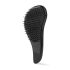 Dtangler Detangling Hair Brush Black - Professional Anti-Tangle Brush for Smooth, Shiny and Pain-Free Hair Styling