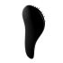 Dtangler Detangling Hair Brush Black - Professional Anti-Tangle Brush for Smooth, Shiny and Pain-Free Hair Styling
