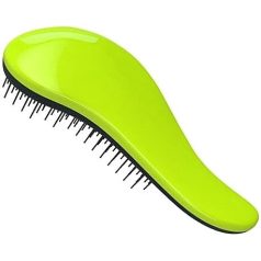   Dtangler Detangling Hair Brush Green - Professional Anti-Tangle Brush for Smooth, Shiny and Pain-Free Hair Styling