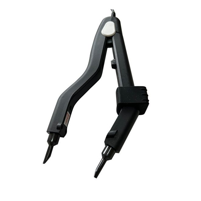 U-Tip Hair Extension Heat Connector Iron for Small Bonds Black - Precision Keratin Bonding Tool