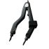 U-Tip Hair Extension Heat Connector Iron for Small Bonds Black - Precision Keratin Bonding Tool