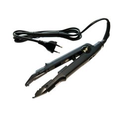   Loof U-Tip Hair Extension Heat Connector Iron with Temperature Control Black - Professional Keratin Bonding Tool
