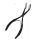 Professional Steel Pliers for Tape-In Hair Extensions - Adhesive Tape Pressing and Application Tool