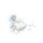 Silicone-Lined Micro Rings for Hair Extensions Light Blonde 100pcs #13 - 4mm Length, 2.4mm Inner Diameter, 6mm Outer Diameter 5030