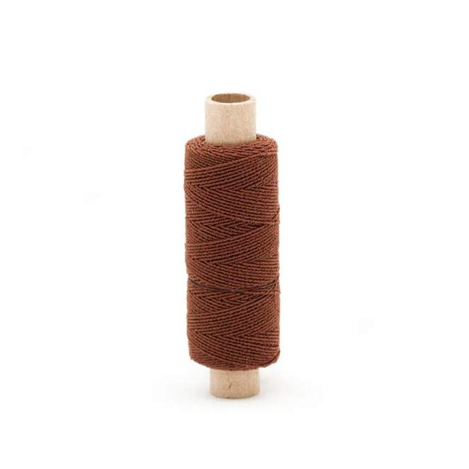 Rubber Thread for Hair Extension Chestnut Brown 60cm