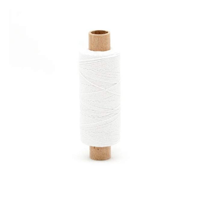 Rubber Thread for Hair Extension White 60cm