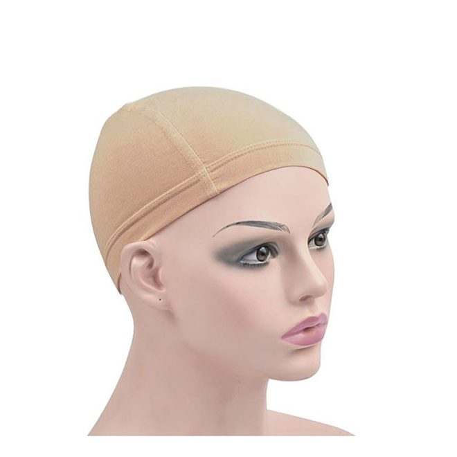 Dream Deluxe Wig Cap, Blonde - Elastic Nylon Mesh Wig Cap for Secure and Comfortable Wig Fitting, 2 Pieces