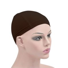   Dream Deluxe Wig Cap, Dark Brown - Elastic Nylon Mesh Wig Cap for Secure and Comfortable Wig Fitting, 2 Pieces