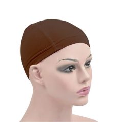   Dream Deluxe Wig Cap, Light Brown - Elastic Nylon Mesh Wig Cap for Secure and Comfortable Wig Fitting, 2 Pieces