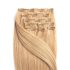 Clip-In Human Hair Extension Classic Light Golden Blonde 40cm Color #18 - HairExtensionShop.ie