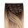 Clip-In Human Hair Extension Classic Ombre 40cm Color #OMBRE - HairExtensionShop.ie