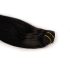 Clip-In Human Hair Extension Classic Jet Black 50cm Color #1 - HairExtensionShop.ie