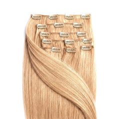 Clip-In Human Hair Extension Classic Honey Blonde 50cm Color #22 - HairExtensionShop.ie
