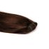 Clip-In Human Hair Extension Classic Dark Brown 50cm Color #4 - HairExtensionShop.ie