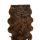 Clip-In Human Hair Extension Classic Body Wave Medium Brown 40cm Color #6 - HairExtensionShop.ie