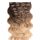 Clip-In Human Hair Extension Classic Body Wave Ombre 40cm Color #OMBRE - HairExtensionShop.ie