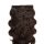 Clip-In Human Hair Extension Classic Body Wave Dark Brown 50cm Color #4 - HairExtensionShop.ie