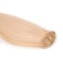 Clip-In Human Hair Extension Classic Body Wave Light Bleach Blonde 50cm Color #60 - HairExtensionShop.ie