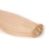 Clip-In Human Hair Extension Classic Body Wave Light Bleach Blonde 60cm Color #60 - HairExtensionShop.ie