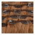 Clip In Hair Extension Golden Brown 50cm (Color #10)