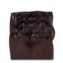 Clip In Hair Extension Dark Brown 60cm (Color #4)