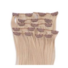 Clip In Hair Extension Light Bleach Blonde 60cm (Color #60)