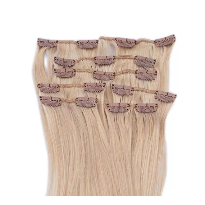 Clip In Hair Extension Light Bleach Blonde 60cm (Color #60)