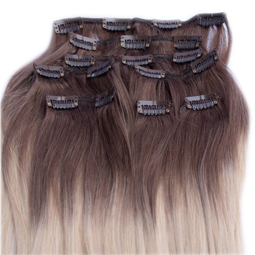 Clip In Hair Extension Ombre 40cm (Color #OMBRE)