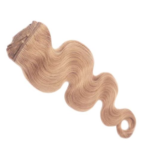 Clip In Hair Extension Body Wave Dark Blonde 40cm (Color #12)