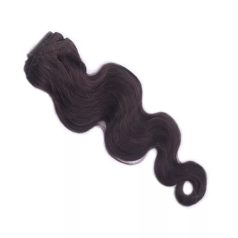 Clip In Hair Extension Body Wave Dark Brown 40cm (Color #4)