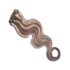 Clip In Hair Extension Body Wave Highlighted Medium Brown-Light Bleach Blonde 40cm (Color #6/60)