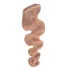 Clip In Hair Extension Body Wave Light Brown 40cm (Color #8)