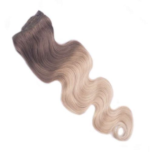 Clip In Hair Extension Body Wave Ombre 40cm (Color #OMBRE)