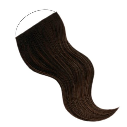 FLIP-IN Hair Extension Natural Brown 50cm (Color #2)