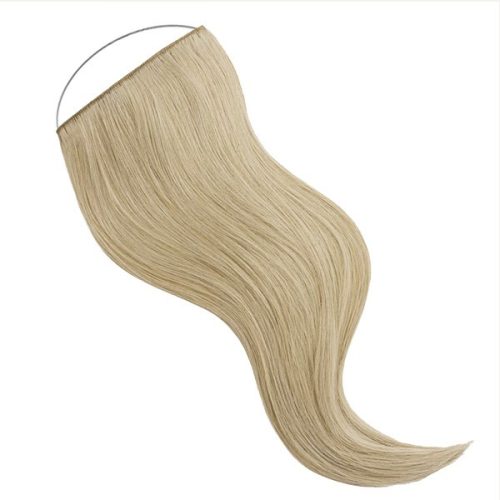 FLIP-IN Hair Extension Light Bleach Blonde 50cm (Color #60)
