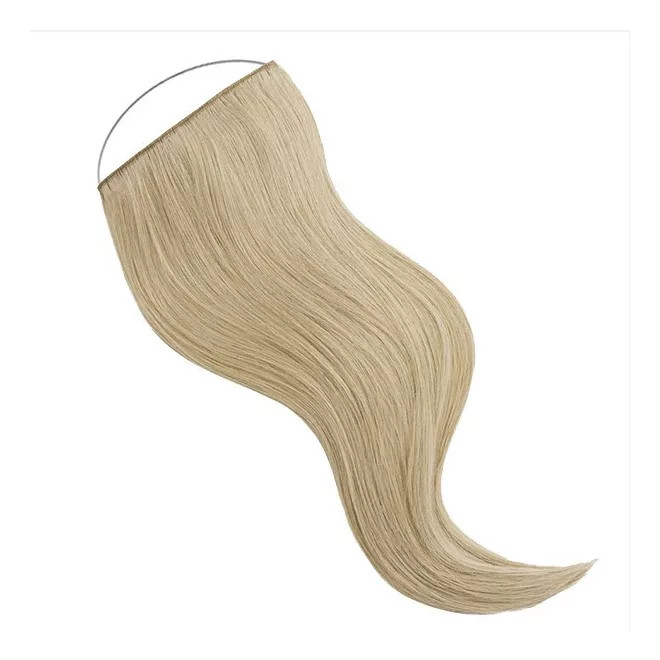 FLIP-IN Hair Extension Light Bleach Blonde 60cm (Color #60)