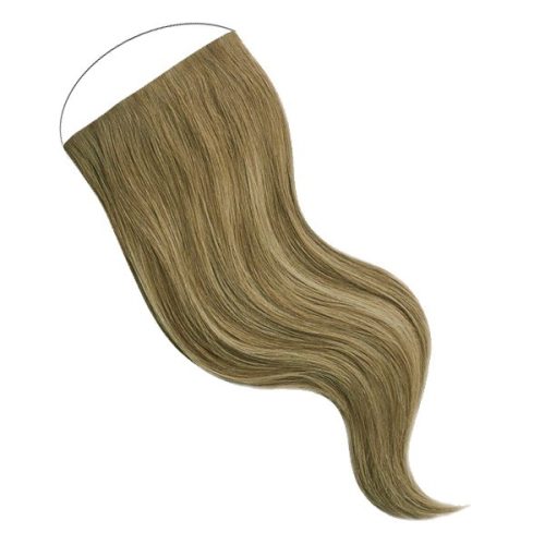 FLIP-IN Hair Extension Light Brown 50cm (Color #8) 