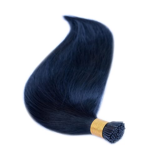 Micro Ring Hair Extension Jet Black 40cm (Color #1)