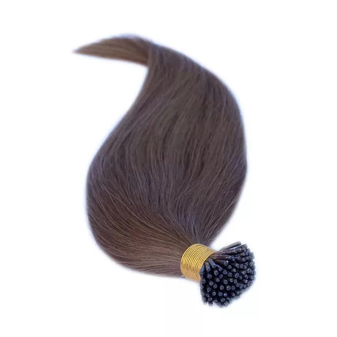 Micro Ring Hair Extension Golden Brown 40cm (Color #10)