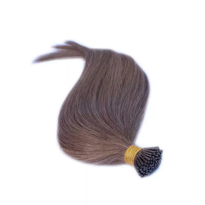 Micro Ring Hair Extension Light Brown 60cm (Color #8)