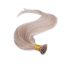 Micro Ring Hair Extension Piano Balayage Light Ashy Blonde with Brown Tones 50cm (18LIGHT-ICEWHITE)