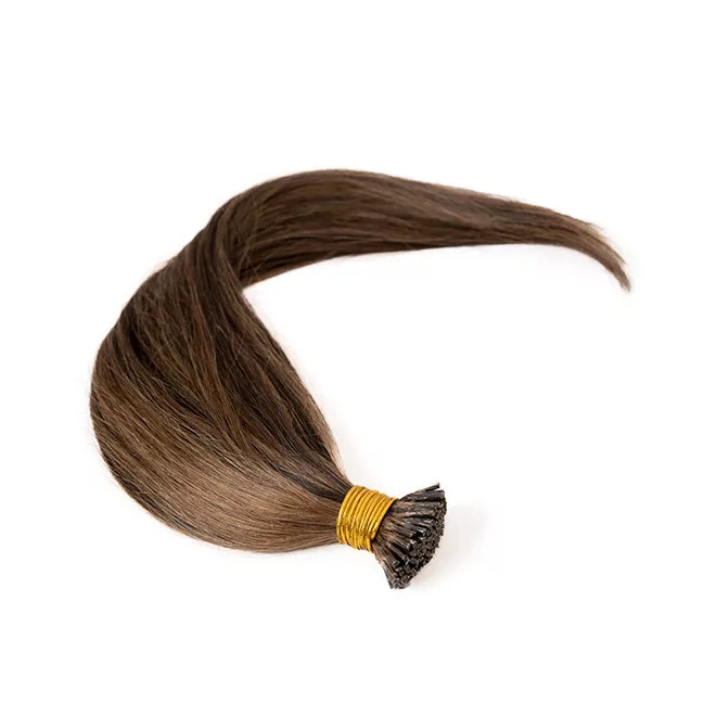 Micro Ring Extension Piano Balayage Brown Shade 50cm (Color #4/8 Pian)