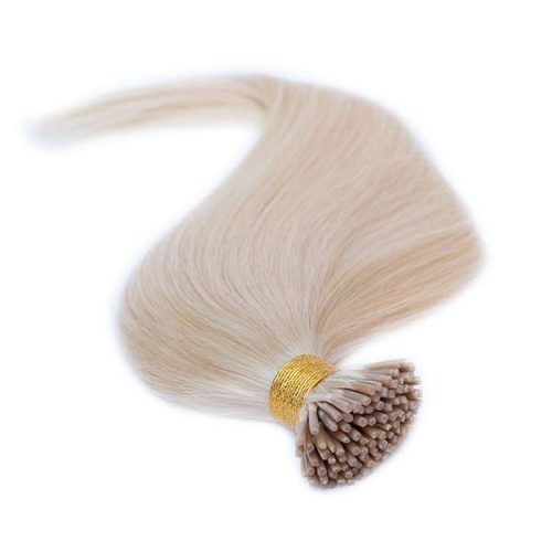 Micro Ring Hair Extension Bleach Blonde 50cm (Color #613)