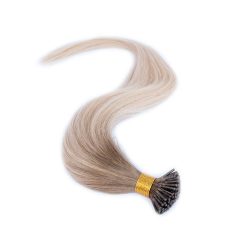   Micro Ring Hair Extension Piano Balayage Light Blondish Brown 60cm (T8-P18-60)