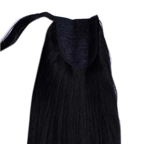 Ponytail Hair Extension Jet Black 50cm (Colour#1)