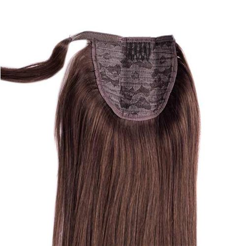 Ponytail Hair Extension Dark Brown 50cm (Colour#4)