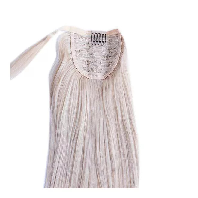 Ponytail Hair Extension Light Bleach Blonde 60cm (Colour#60)