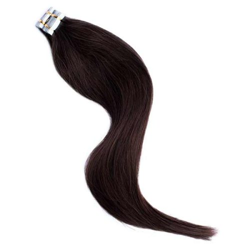 TAPE IN Hair Extension Medium Brown 50cm (Color #6)