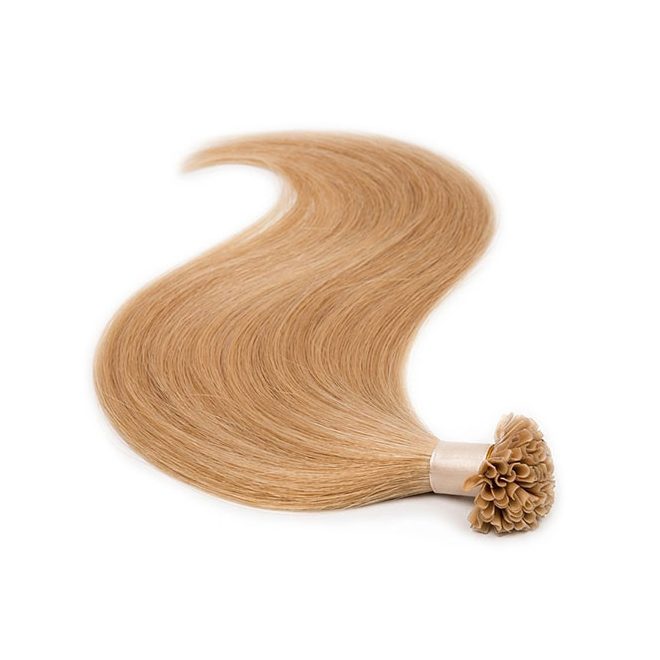 U-Tip Keratin Bond Hair Extension Classic Golden Blonde 40cm (Color #16) – U-Tip Keratin Bond Hair Extension – HairExtensionShop.ie